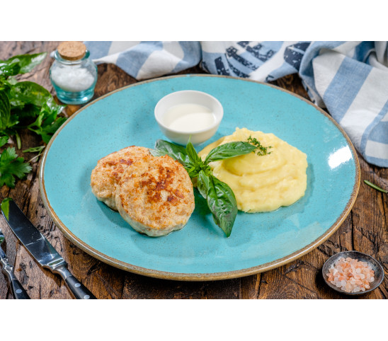 Котлеты куриные жареные